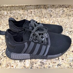 Men's Black Adidas NMD's R1 Core Boost Sneakers